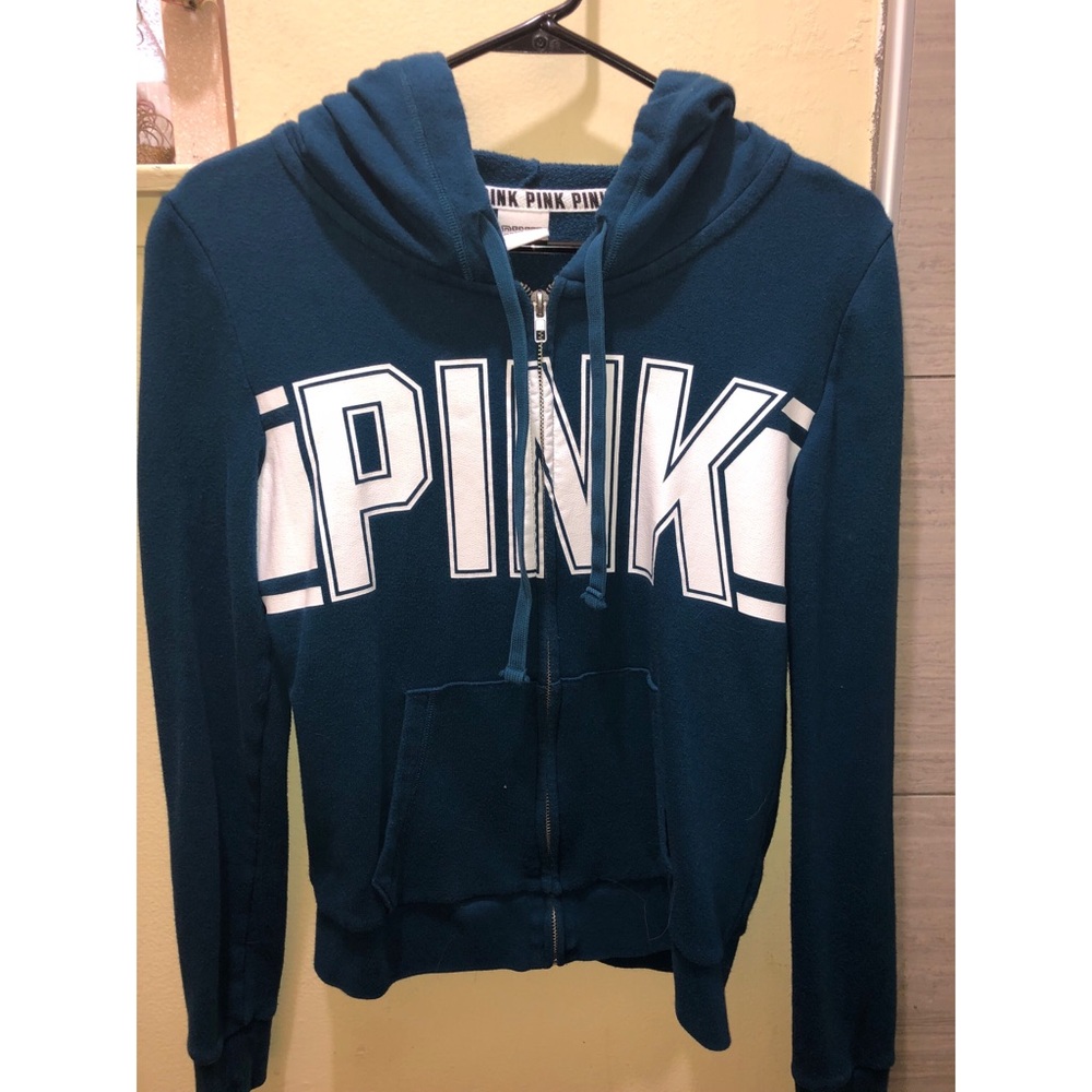 Women’s PINK zip up, size S
